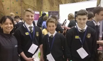 Gill with students.jpg